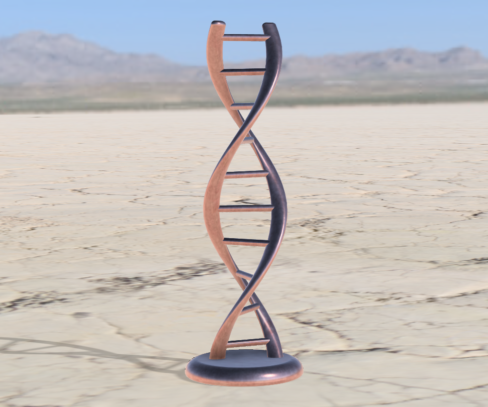 Double Helix DNA (no supports!)