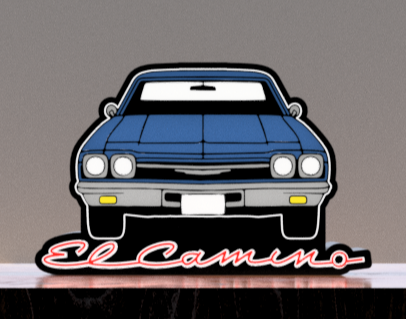 El Camino LED Lightbox
