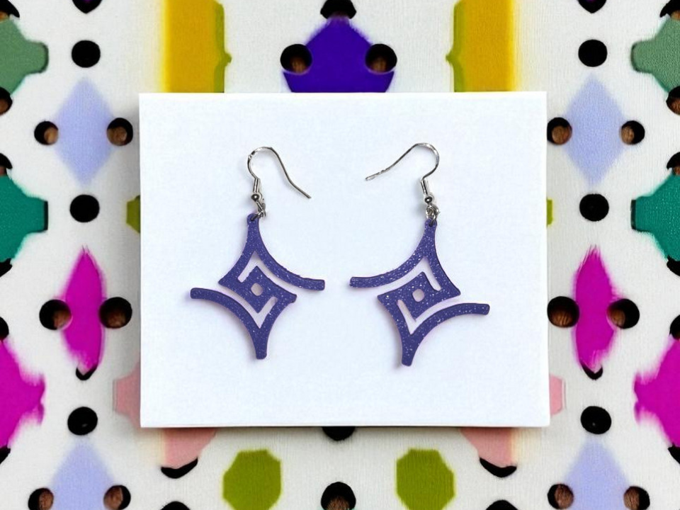 Rhombus earrings