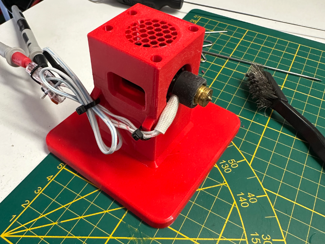 Hotend Cleaning Mount E3D Revo Six Nozzle