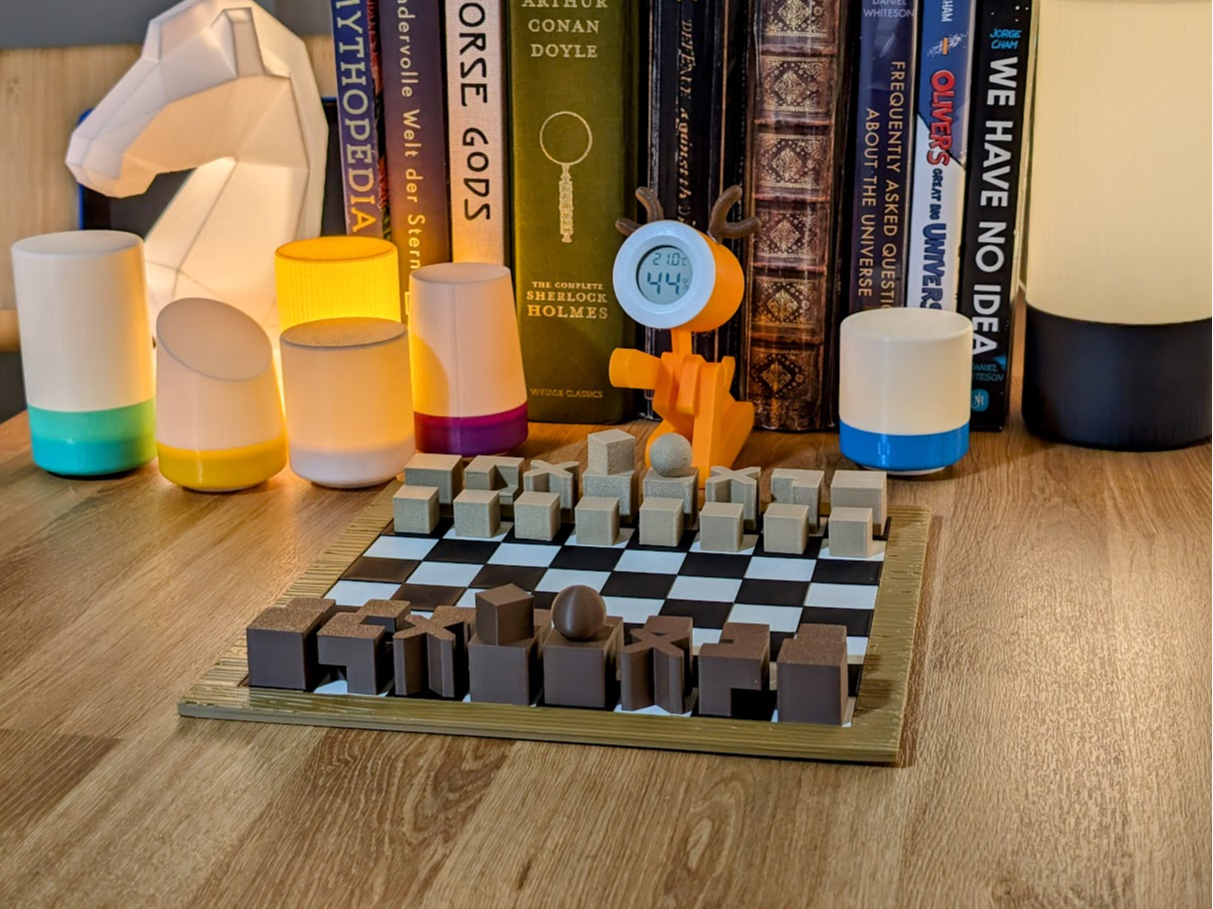 Minimalist Chess 1924 Model Bauhaus Schachspiel