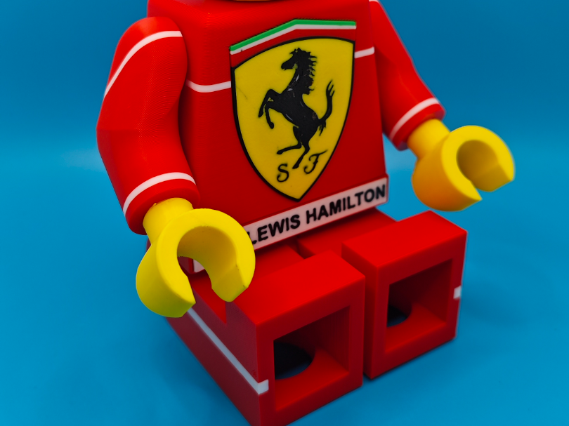F1 Brick Man - Lewis Hamilton (500%)