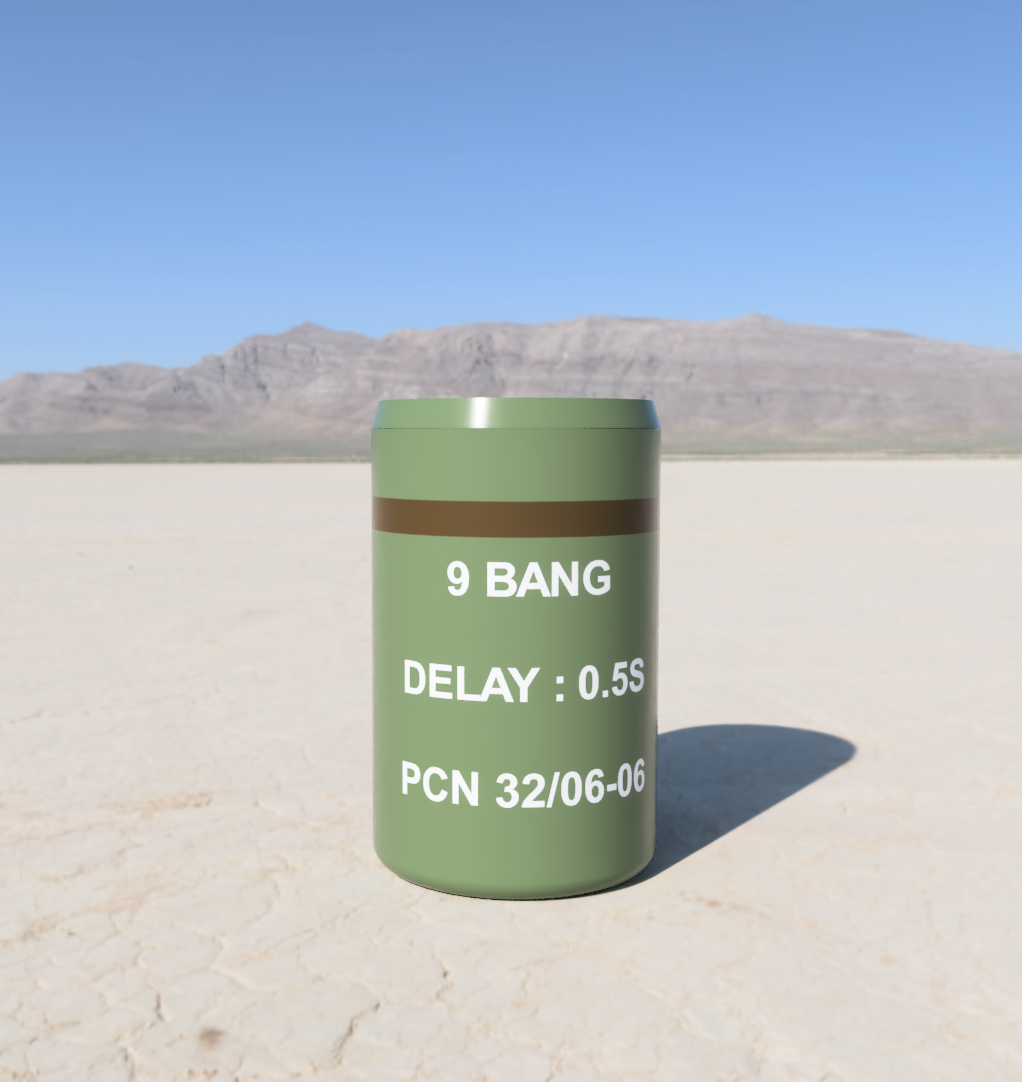 Can Holder Flashbang Grenade Replica 330ml