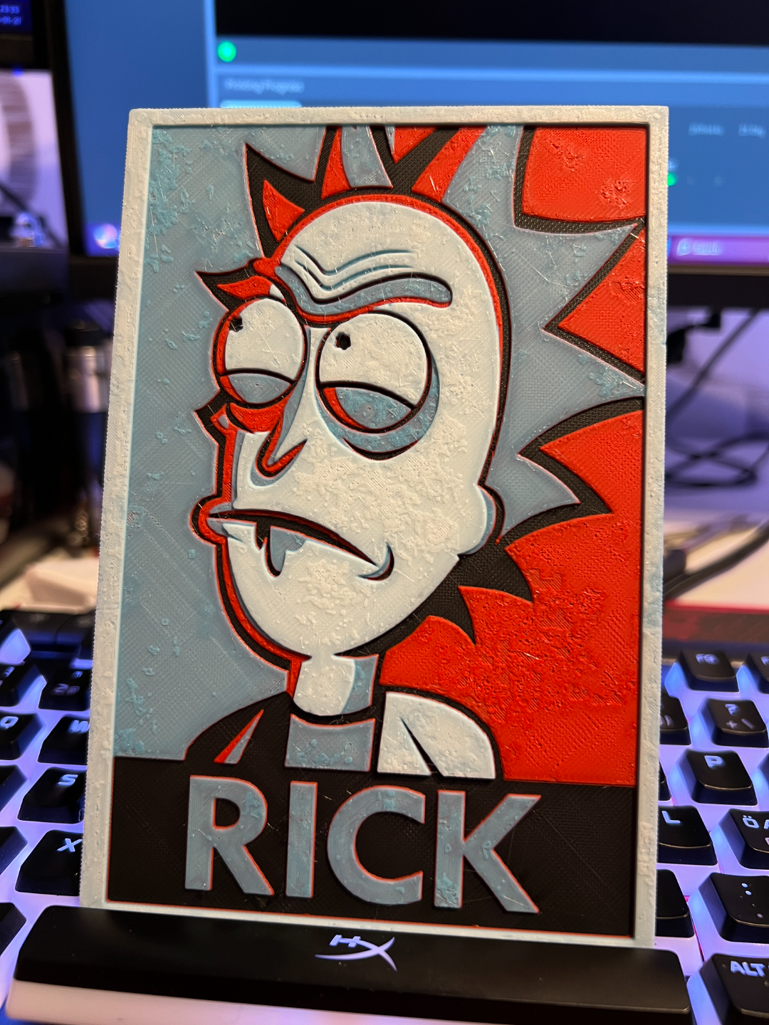Rick Sanchez color Hueforge