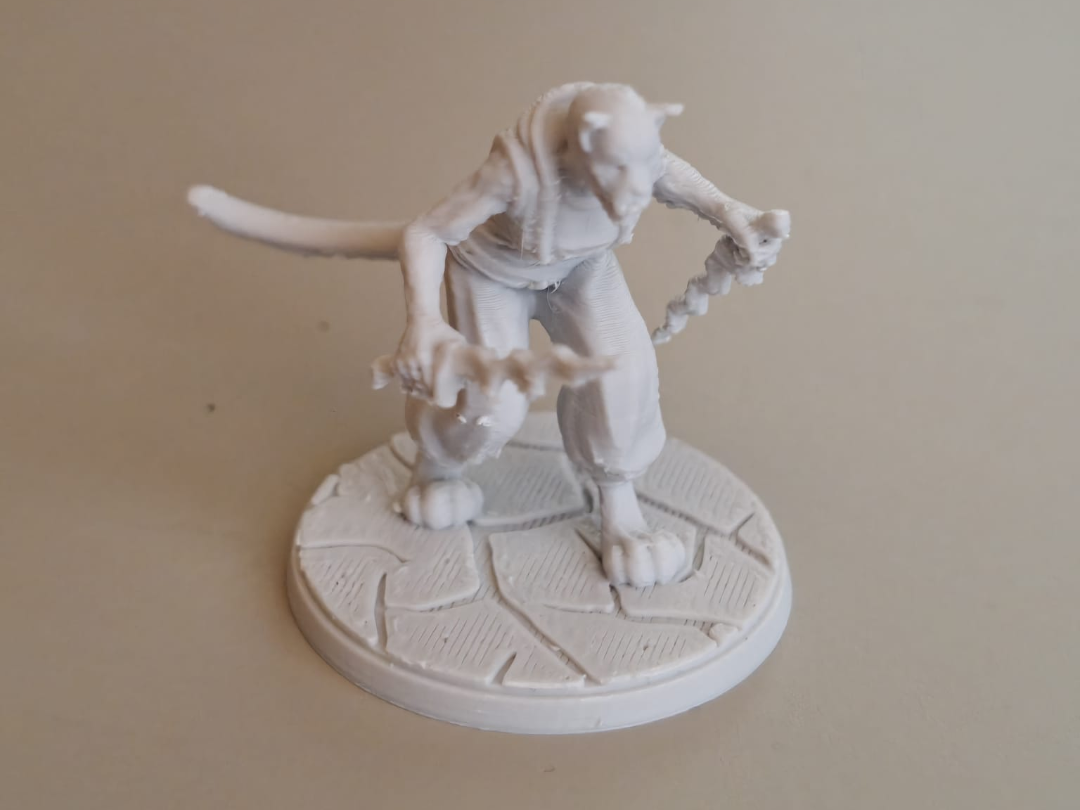 DnD PC tabaxi rogue mini 25mm