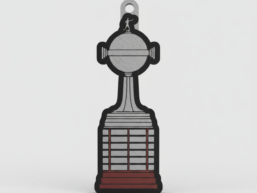 Trofeo Copa Libertadores Llavero abrelata futbol