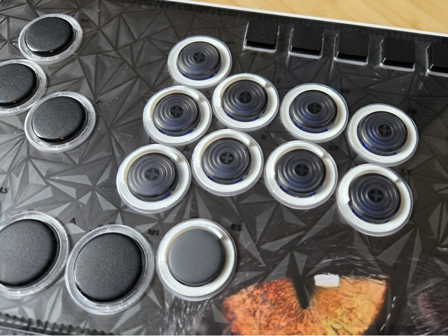 Double-Tap KeyCap Rims Leverless Haute42 C-AT 20mm
