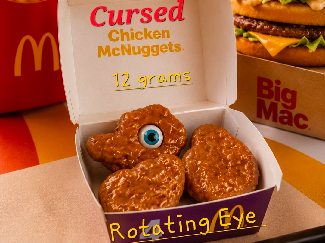 cursed chicken nugget