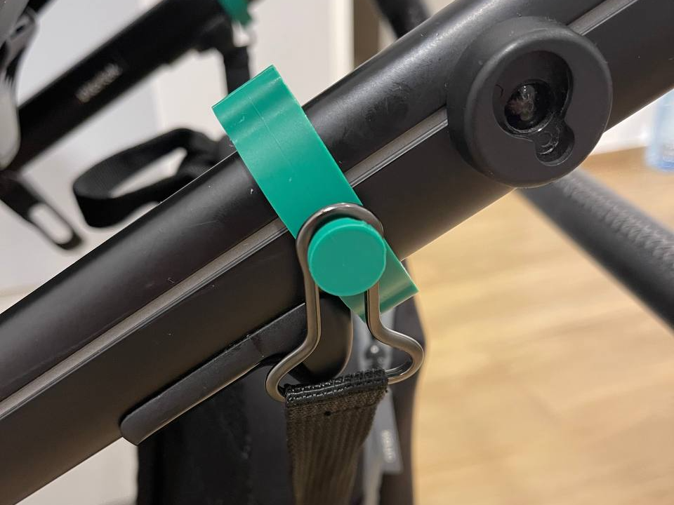 Anex stroller backpack fixtures