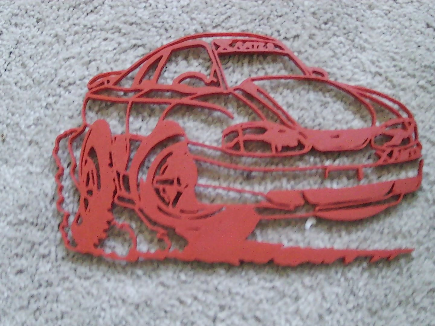new edge mustang wall art