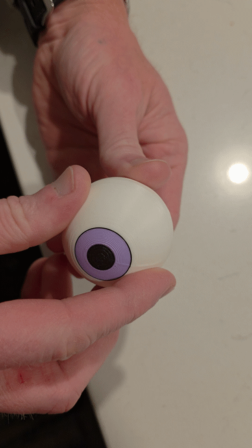 The All-Seeing Clicker: Ratchet Fidget Eye