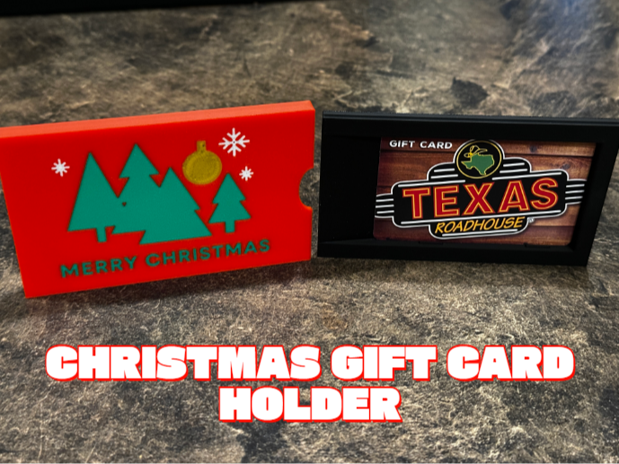Christmas Gift Card Holder