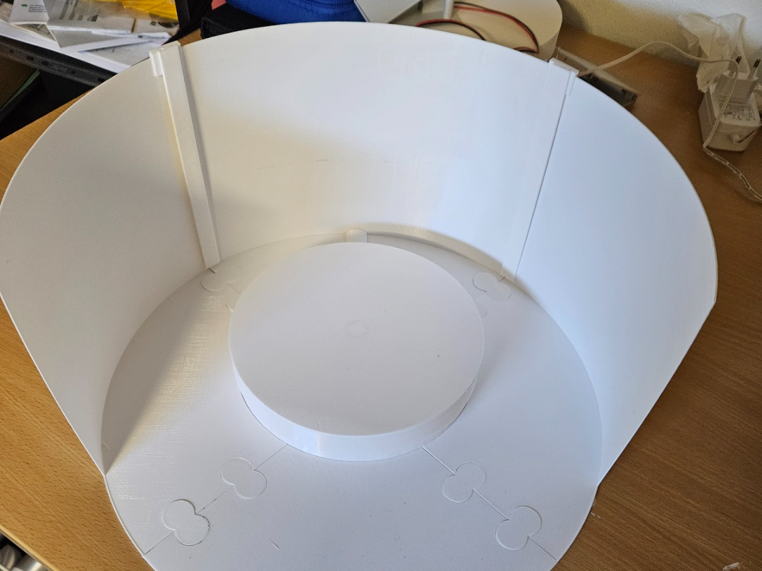 Display stand surround