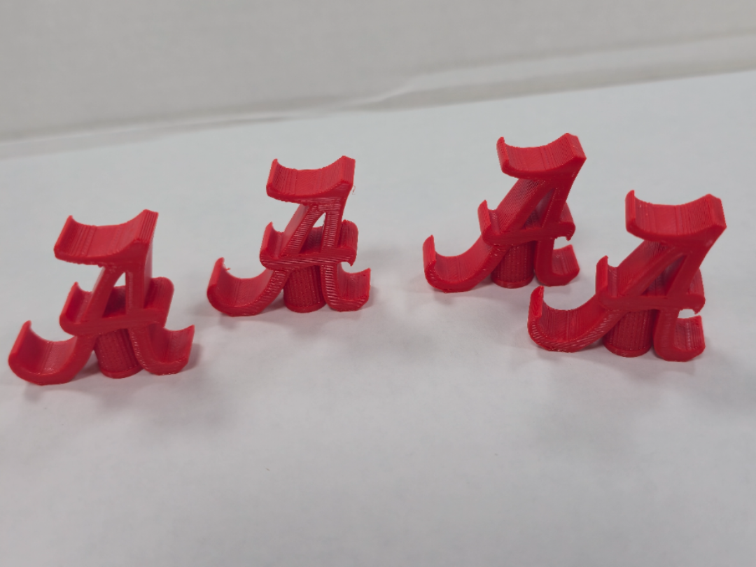 Alabama Crimson Tide Tire Valve Caps