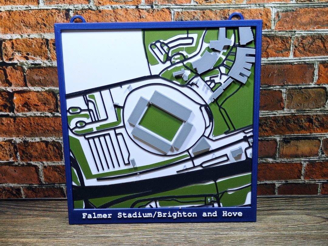 Falmer Stadium - Brighton & Hove Albion 3D Modell