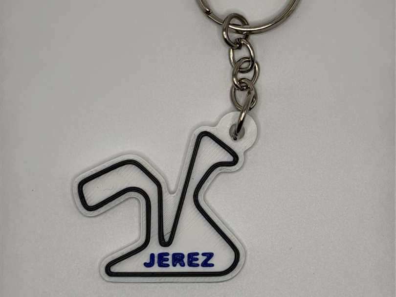 Llavero Circuito de Jerez Angel Nieto