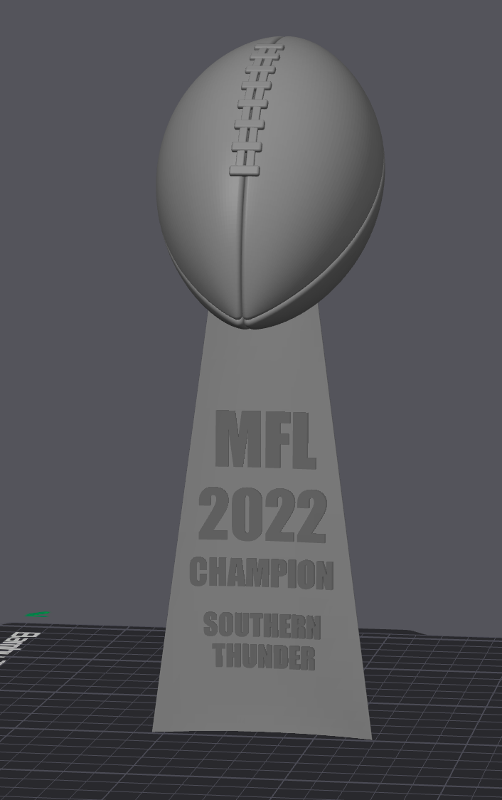Lombardi Fantasy Football Trophy