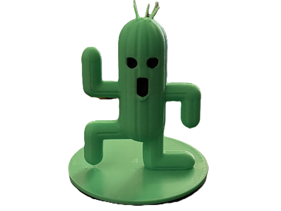 Final Fantasy 7 Cactuar Statue