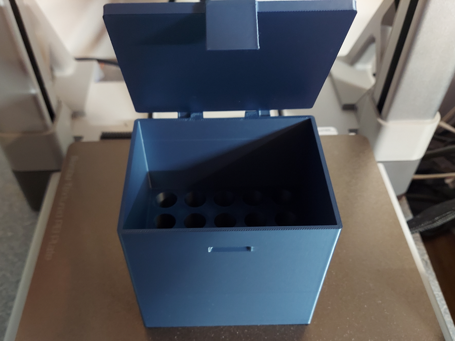 Rugged multipurpose diagnostic probe storage box