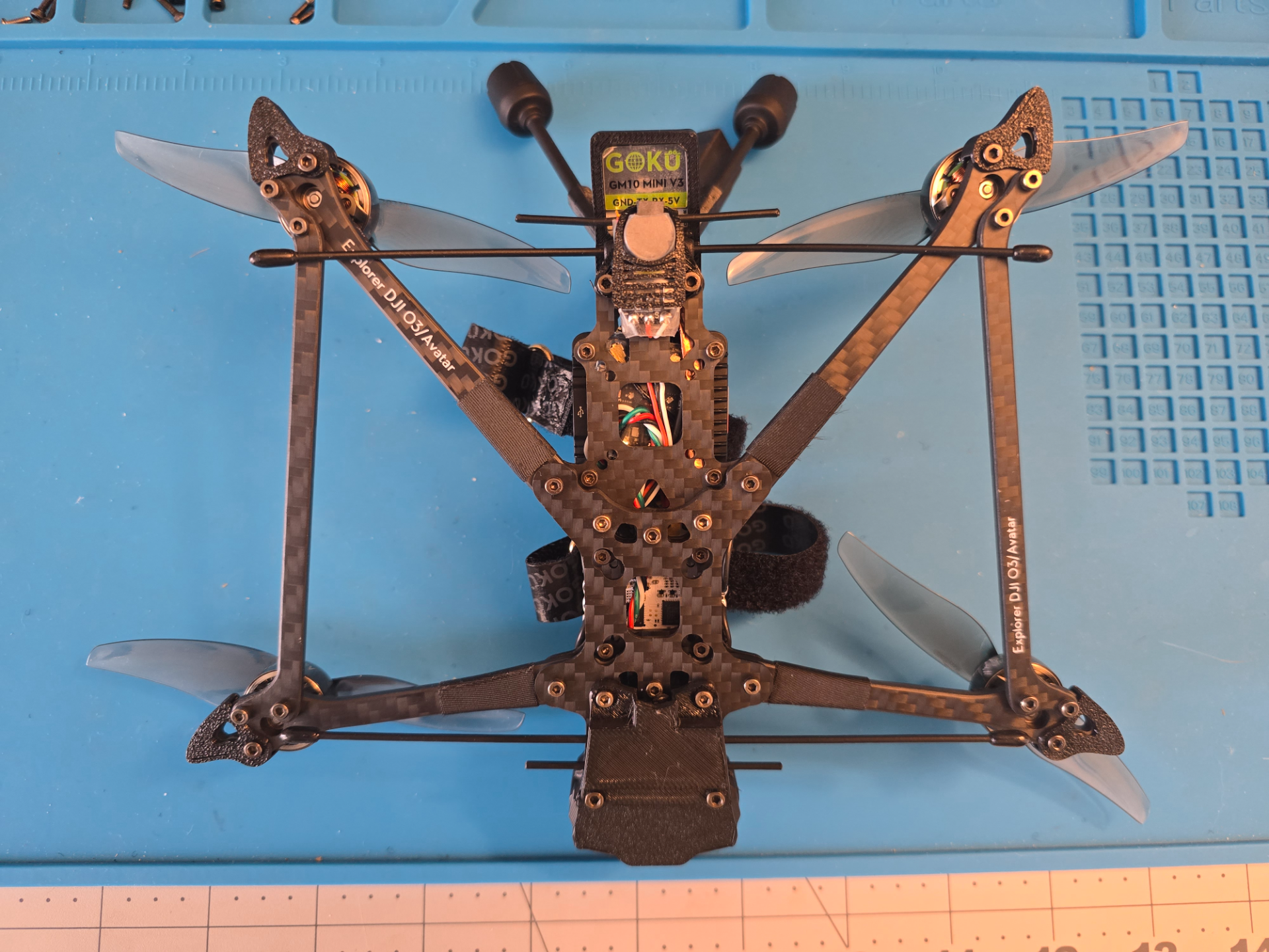 Flywoo Explorer LR4 Dual Band Antenna Mounts