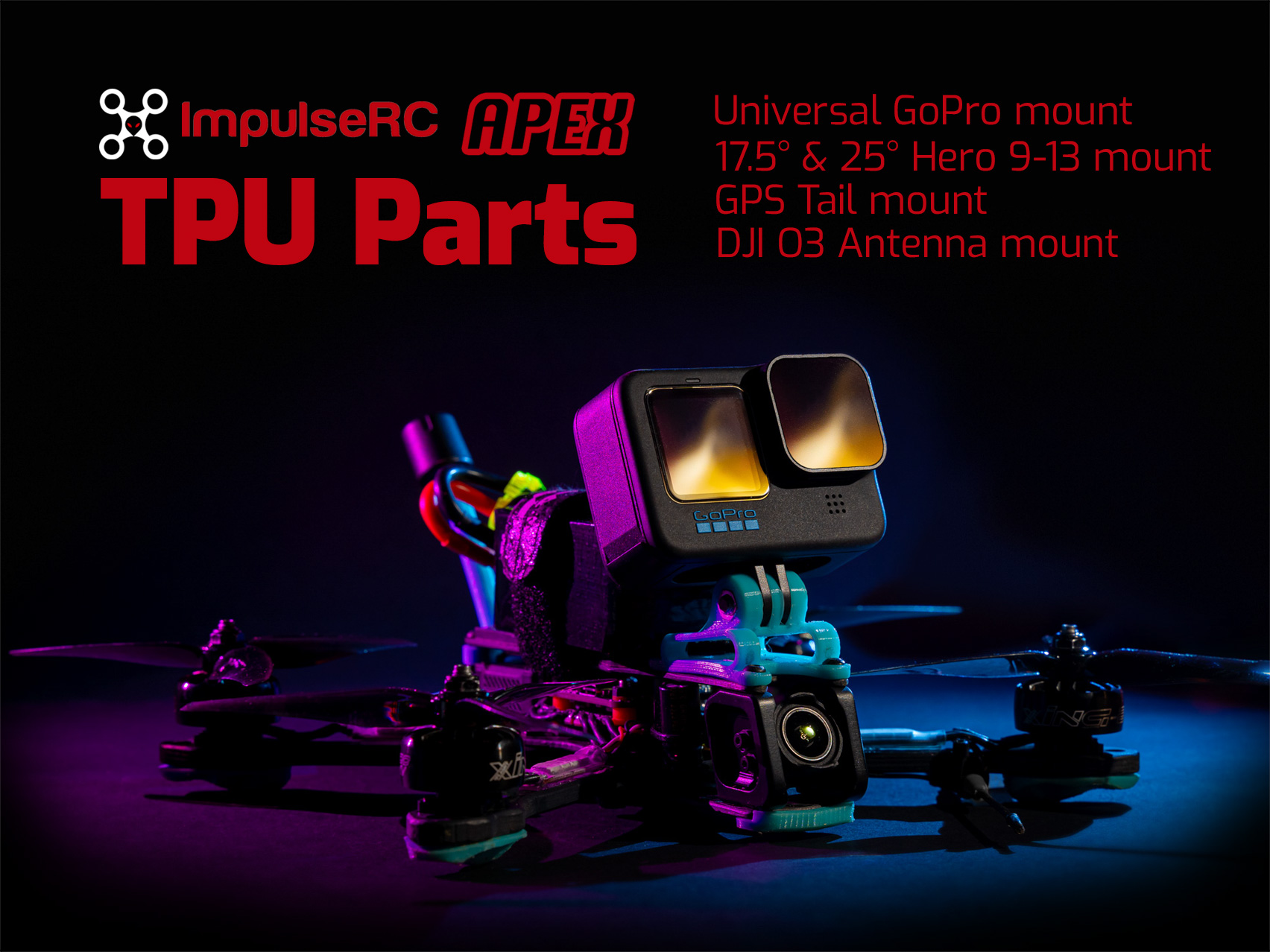 ImpulseRC APEX - Custom TPU Parts by Foggy_FPV