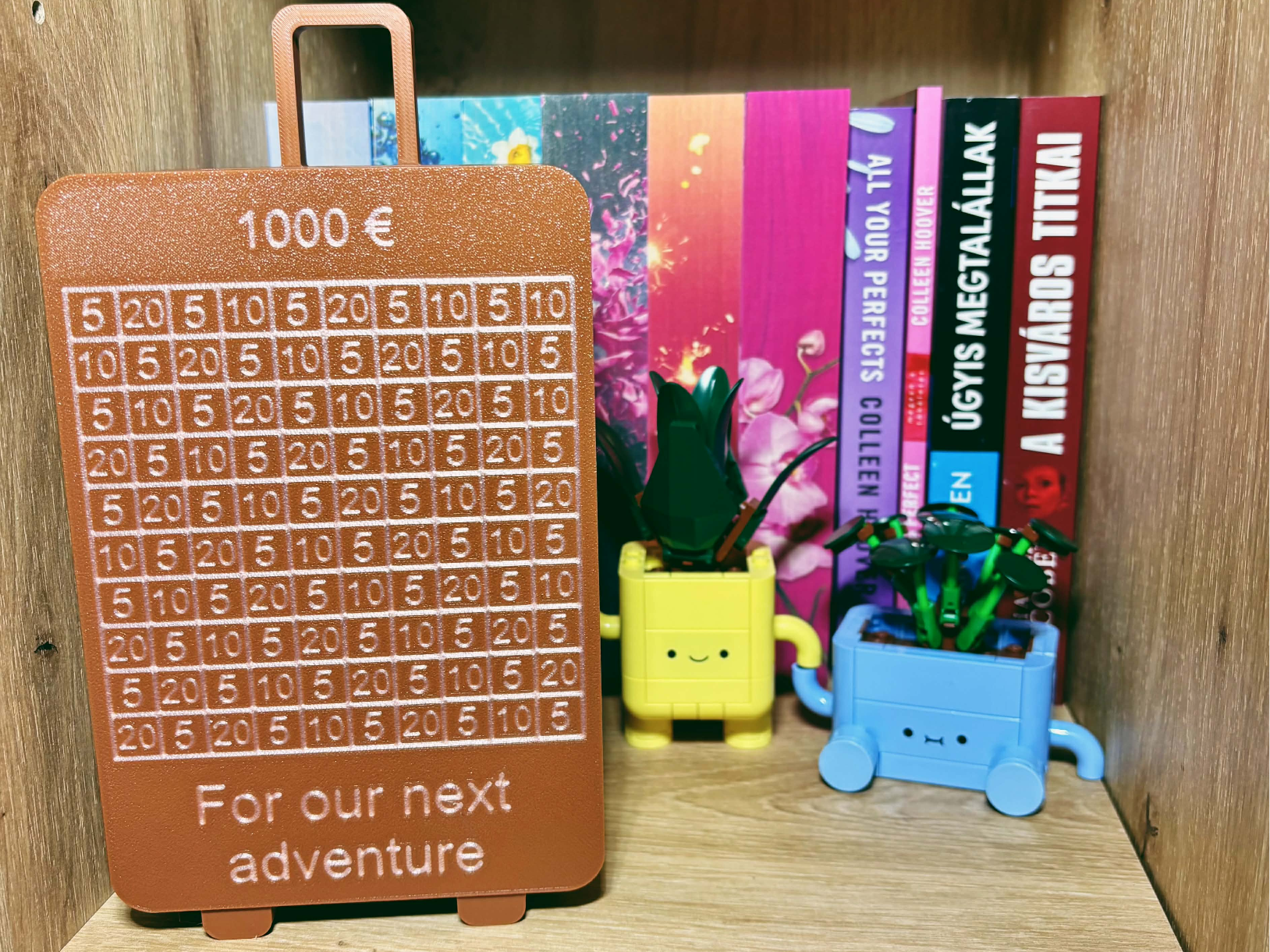 Adventure Savings Suitcase – 1000€ Money Challenge