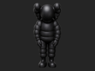 Kaws "What Party" Companion - easy fast print
