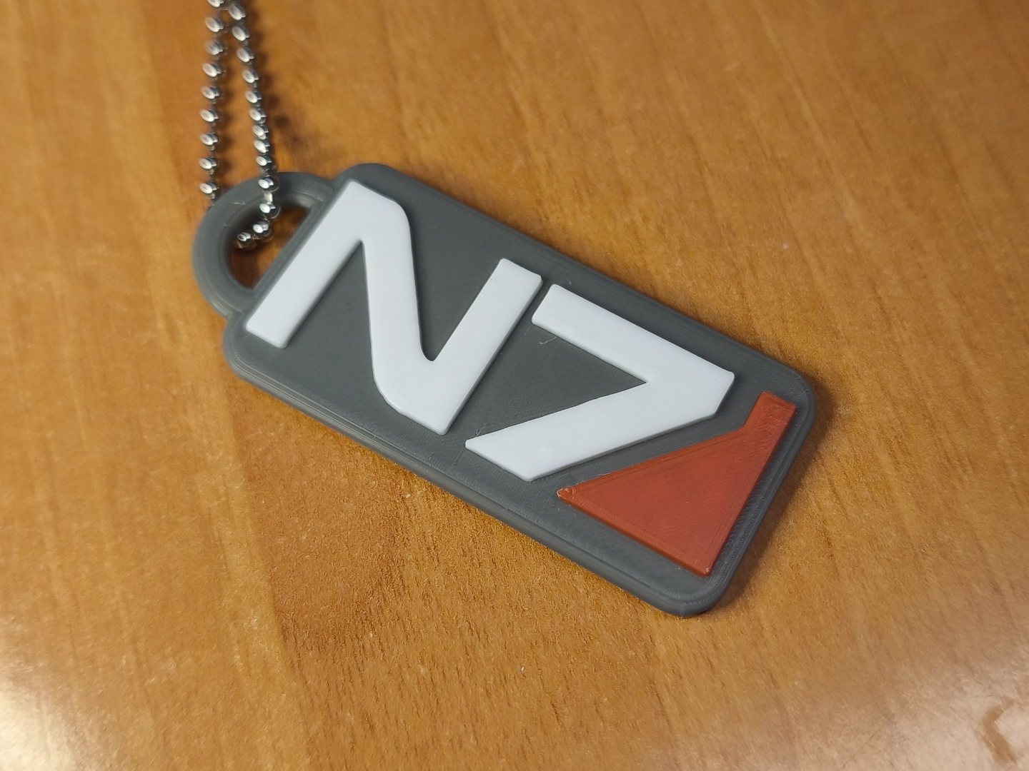 Mass Effect - N7 Keychain
