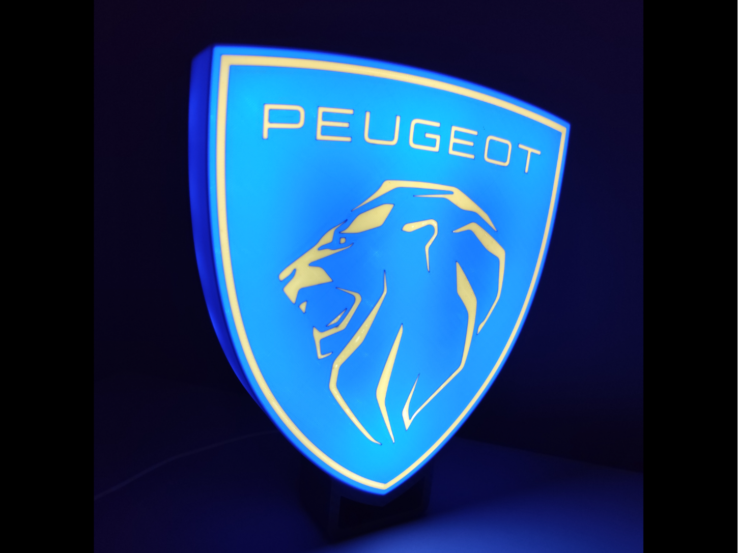 Light box/Lamp Peugeot