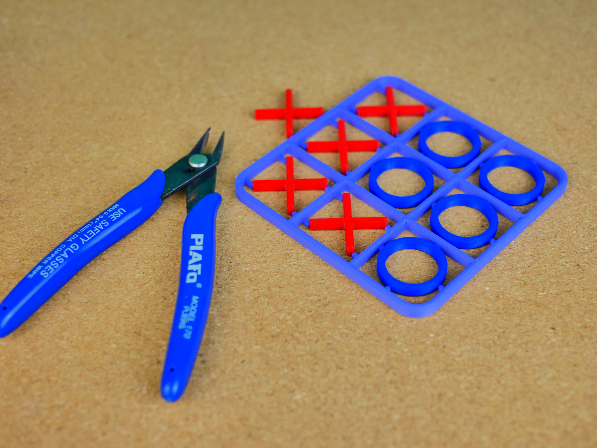 Tic Tac Toe print in place card!