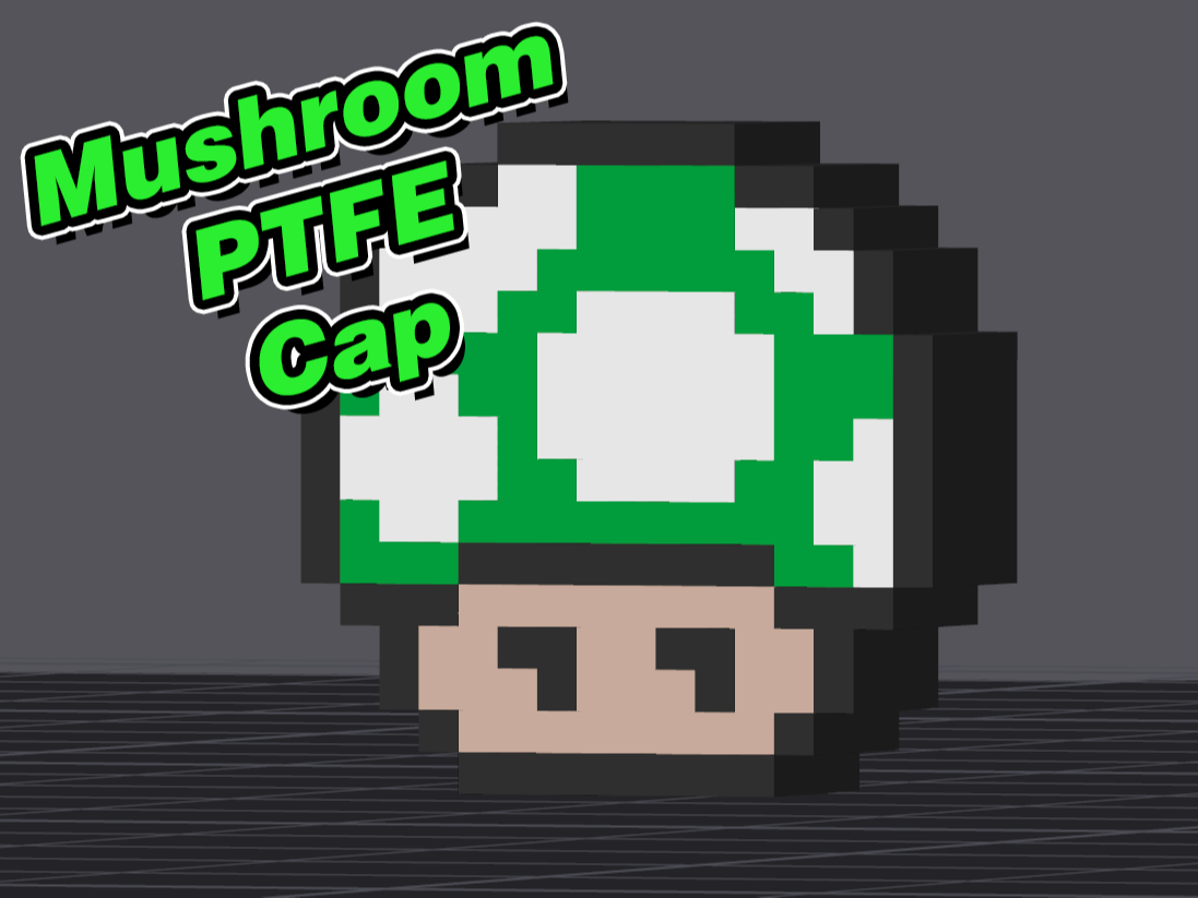 Mushroom PTFE Cap