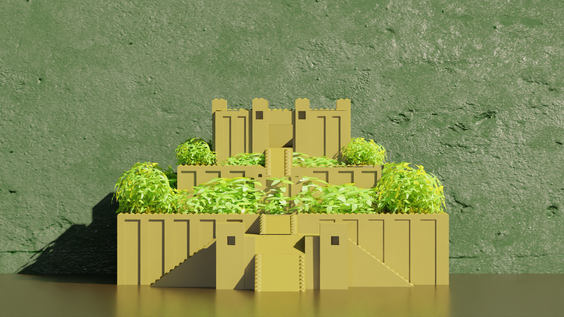 Hanging Gardens of Babylon - Pot Plant