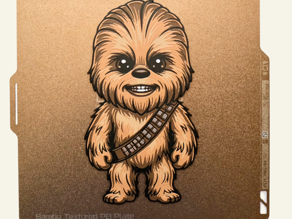 Chewbacca Cartoon Star Wars Hueforge