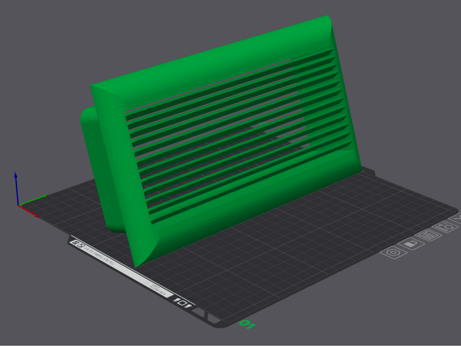 Kitchen Hood Vent End Cap