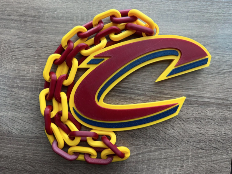 Cleveland Cavaliers Oversized Necklace, Pendant
