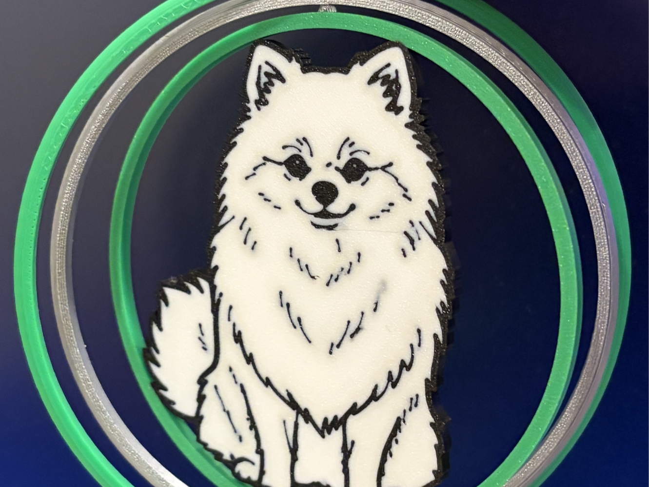 Pomeranian Tree Ornament