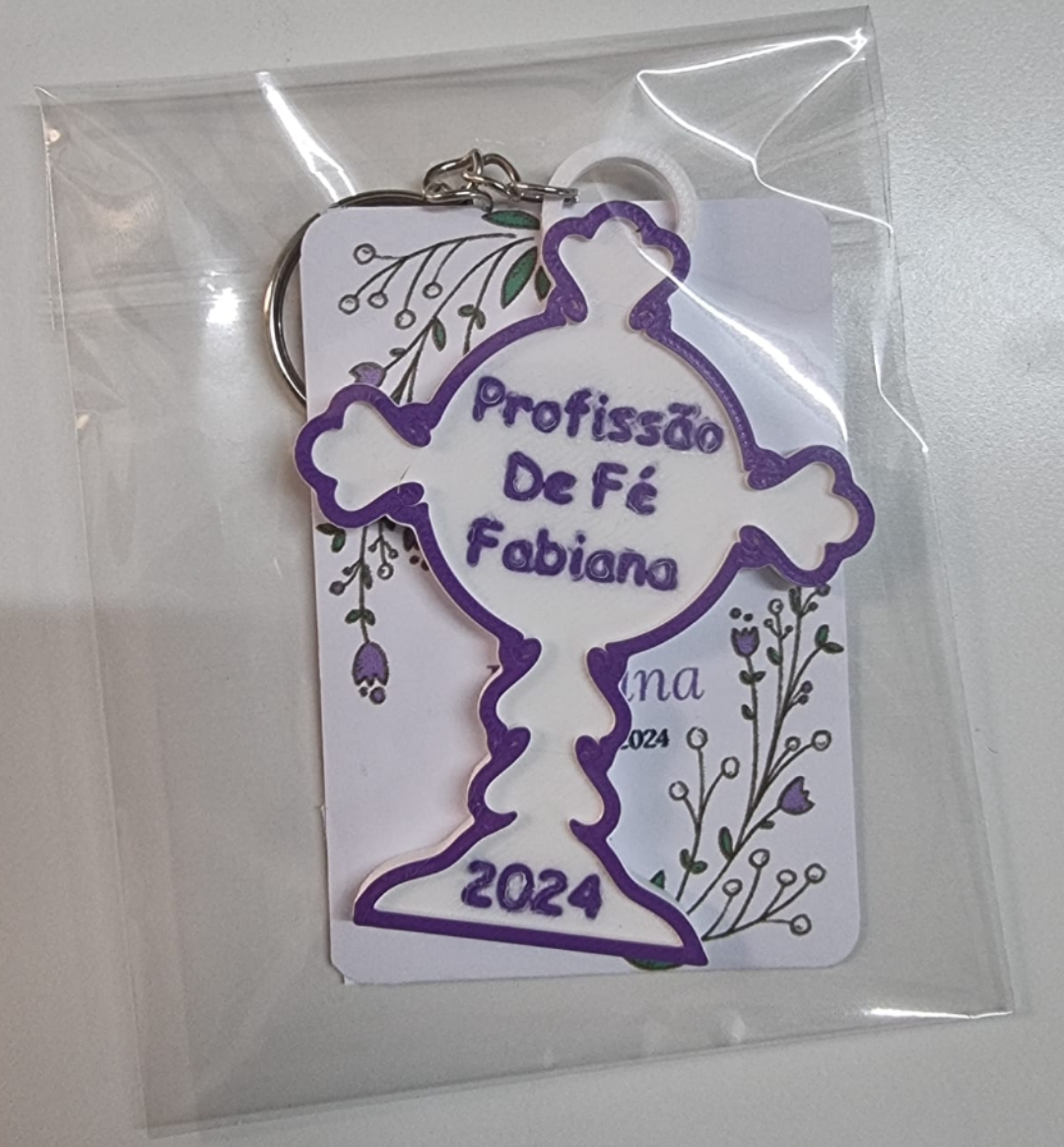 Faith Keychain (Custom Text)
