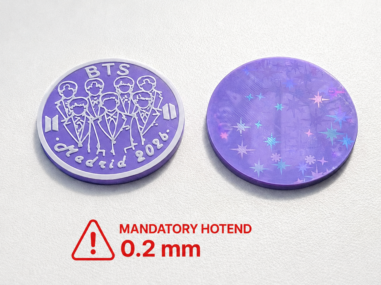 BTS Concert Freebie Token