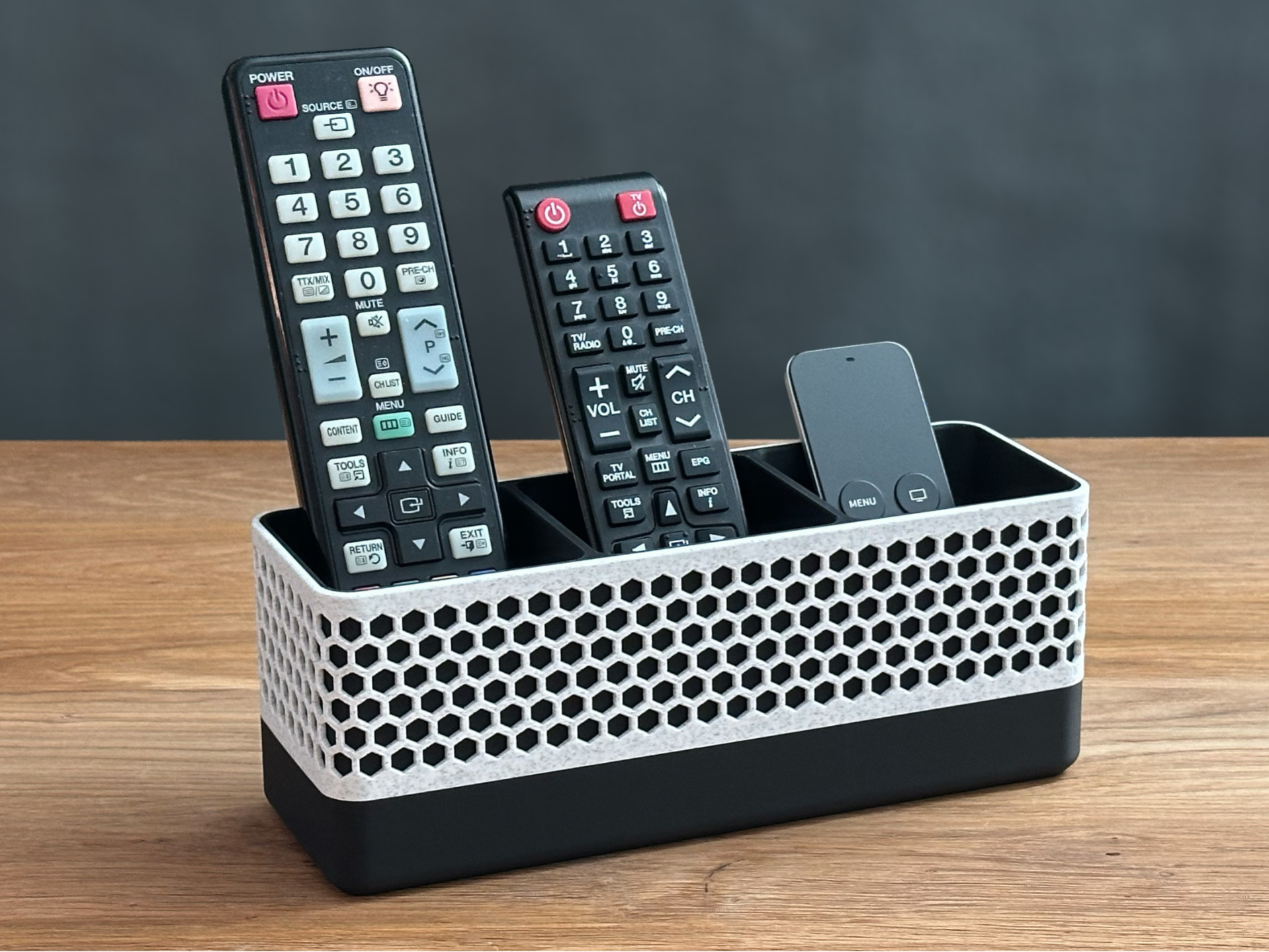 Remote Control Holder "Hex"