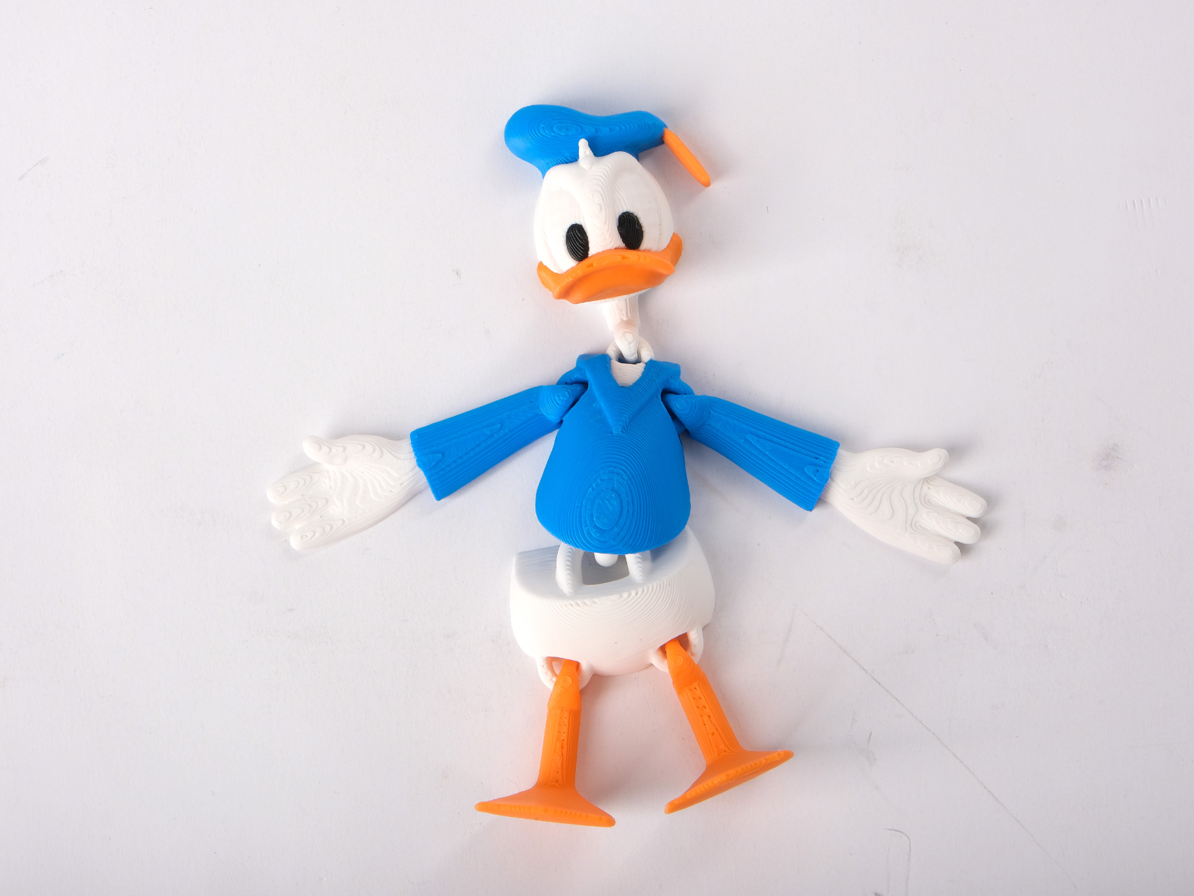 Donald Duck Articulated Figurine – Flexi Character