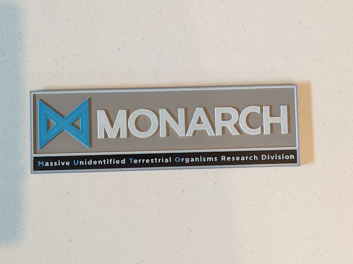 Monarch Plaque