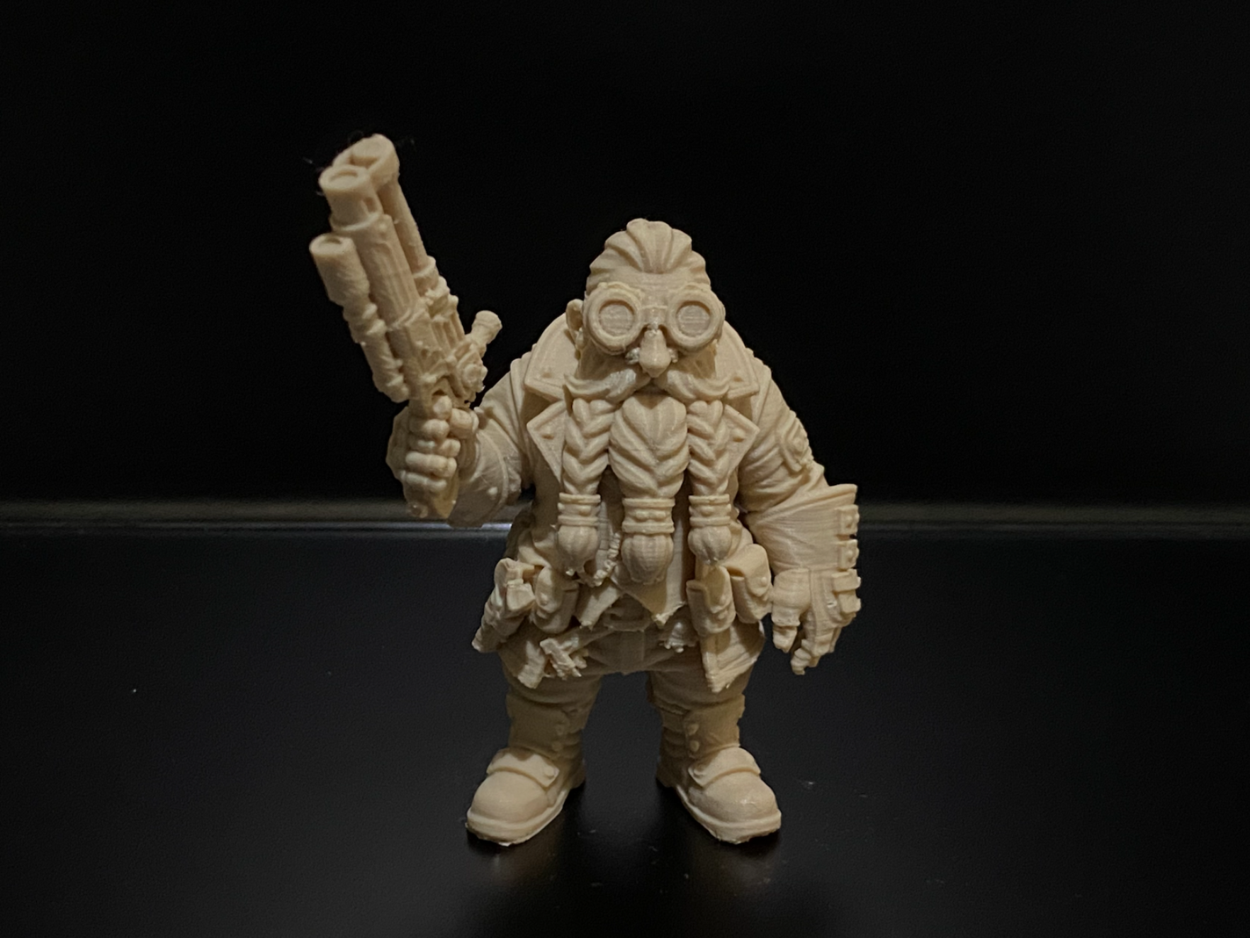 Steampunk Dwarf Gunslinger