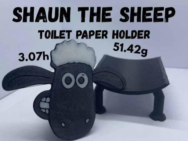 Shaun The Sheep - Toilet paper holder