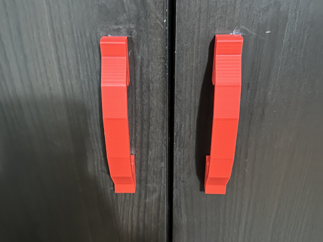 Voxel style handles