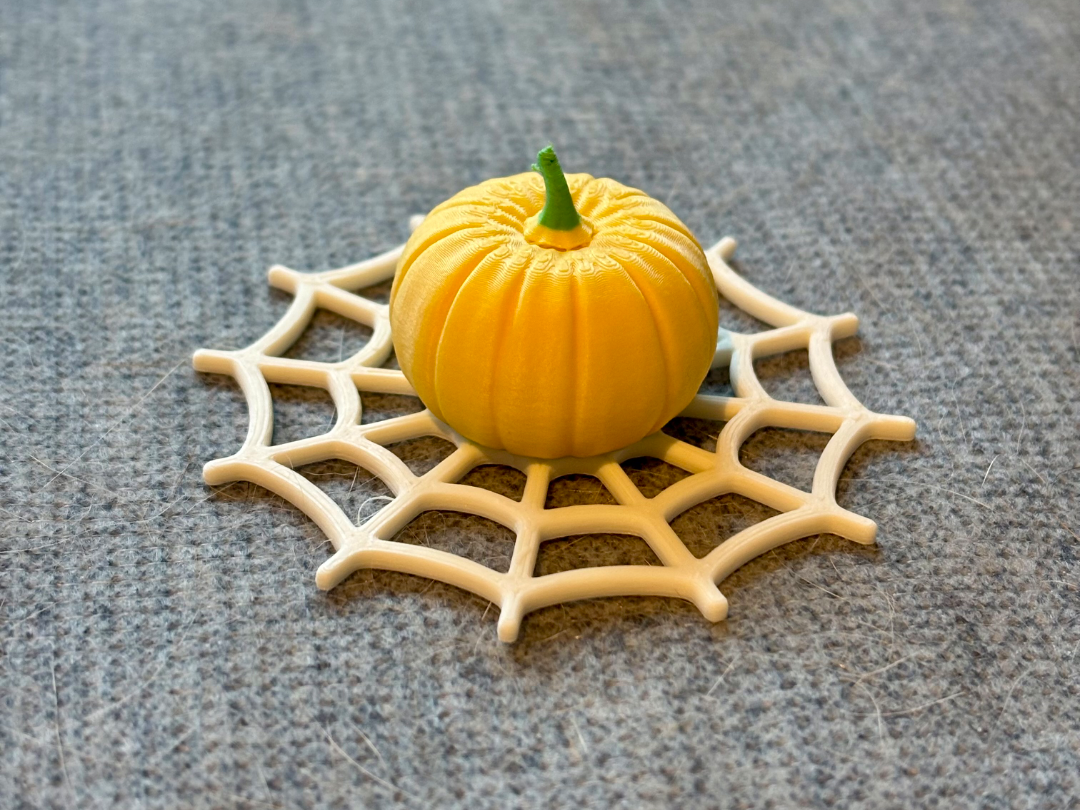 spiderweb pumpkin