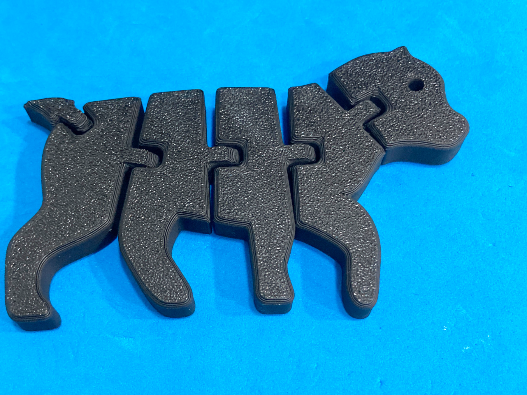 Articulated dog / Perro articulado