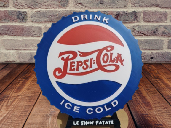 Capsule Pepsi retro vintage Hueforge