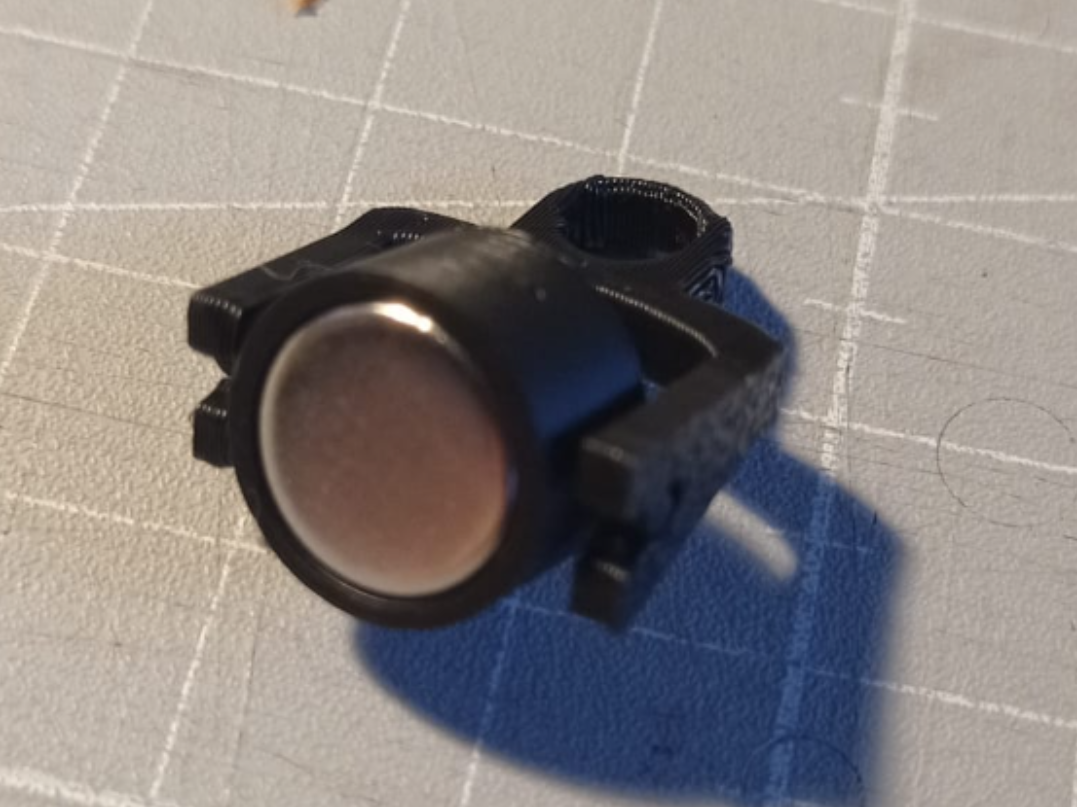 9v Train coupler part 2920 with magnet holder