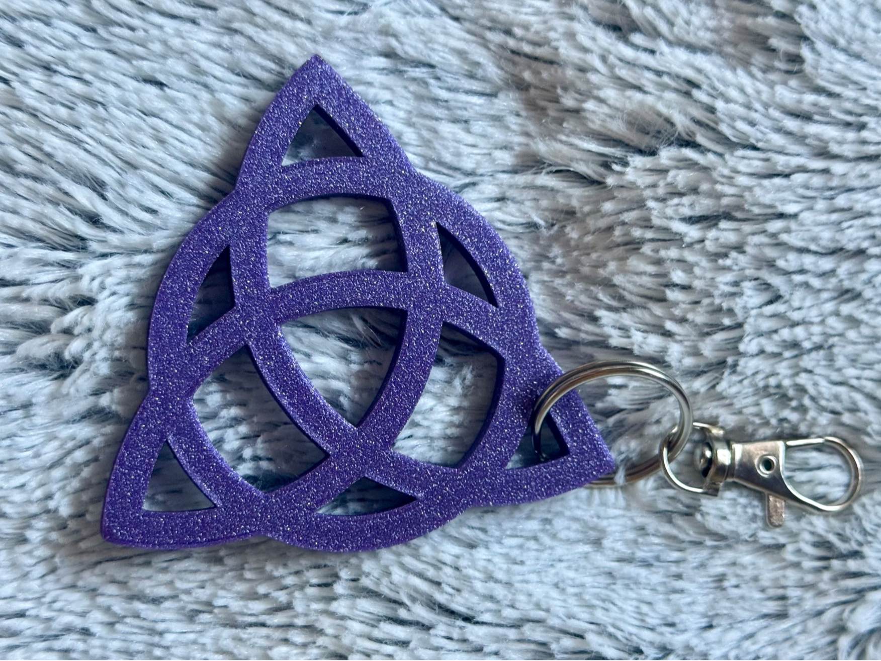 Triquetra Keychain