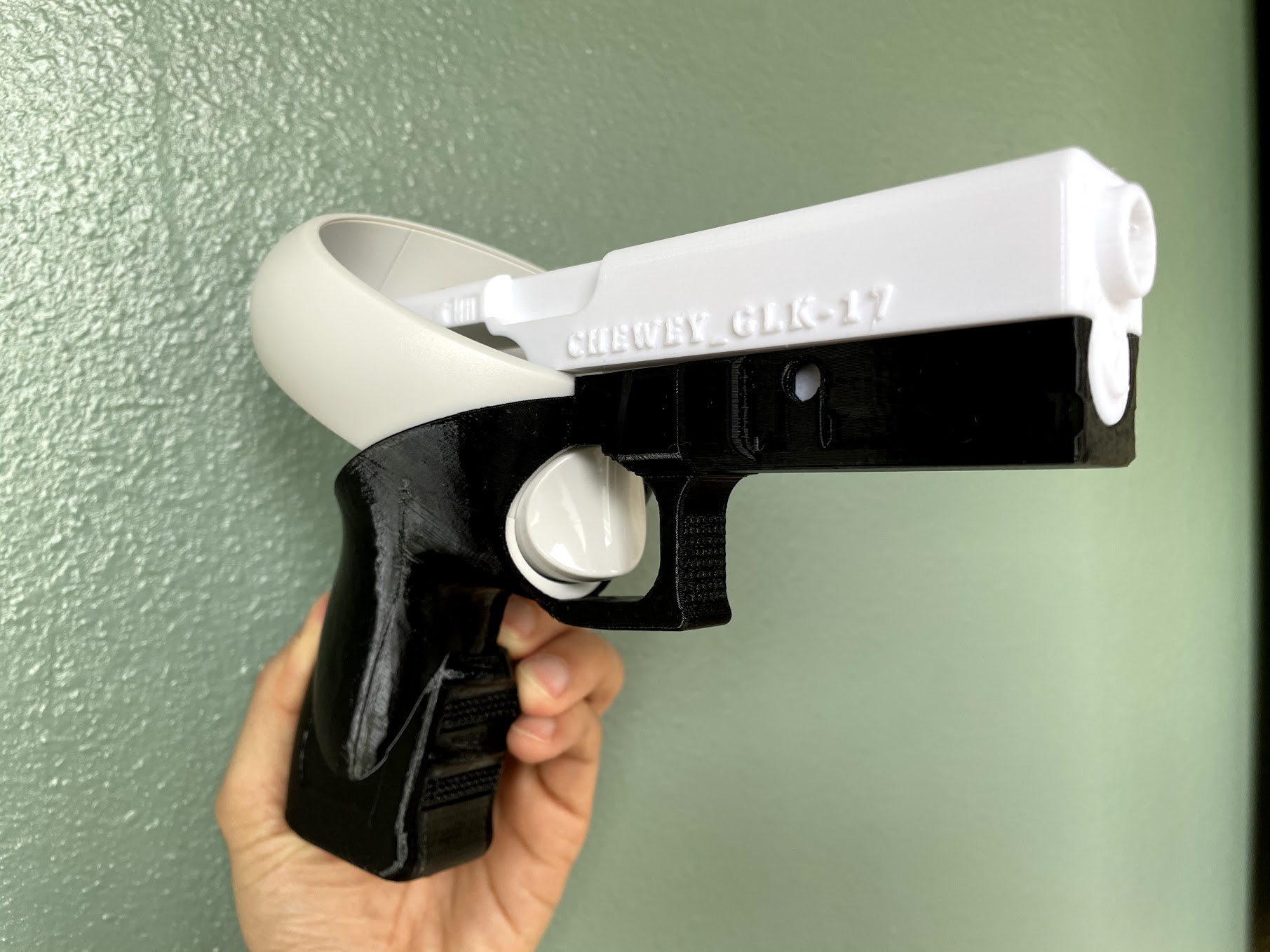 Oculus Quest 2 VR pistol grip - Quest 3 compatible